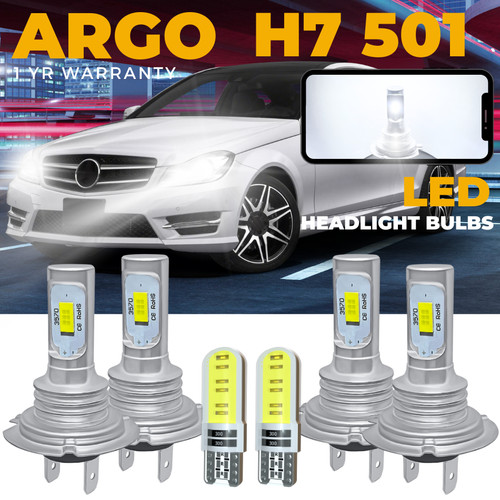 Fits mercedes class led - c,