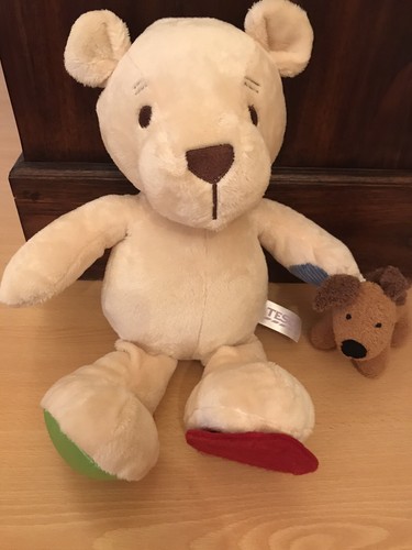Tesco teddy bear rattle - teddy,