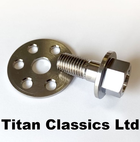 Rvf400 titanium front sprocket - titanium,