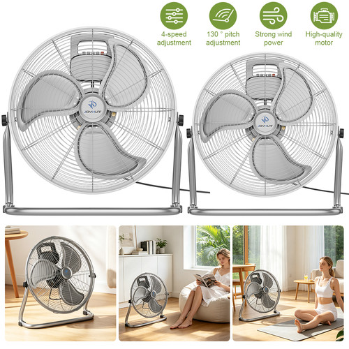 Metal floor fan high - 18/20",