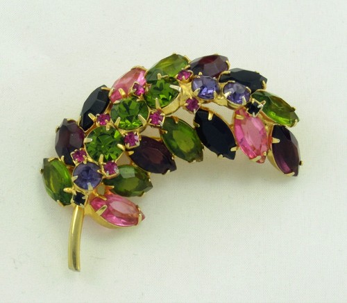 Vintage designer green purple - designer,