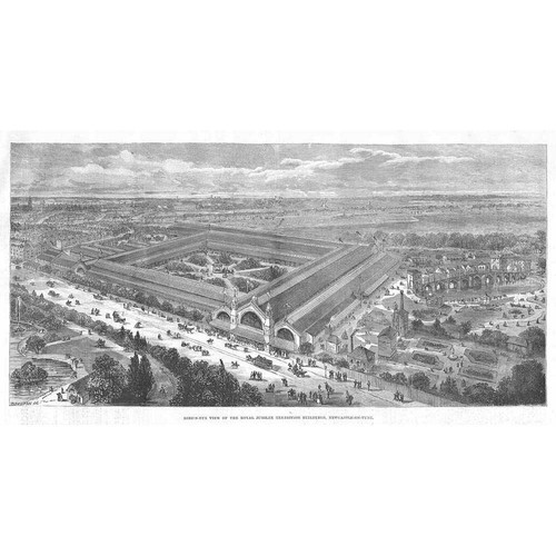 Newcastle birds eye view - birds,
