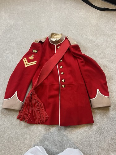Scarlet red tunic sergeant - red, tunic,