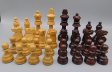 Vintage staunton wooden chess - staunton,