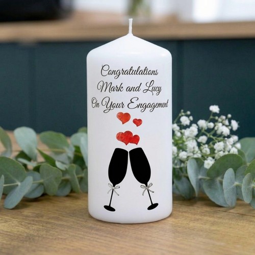 Personalised champagne glasses - personalised,