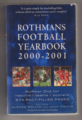 Rothmans football yearbook - rothmans,