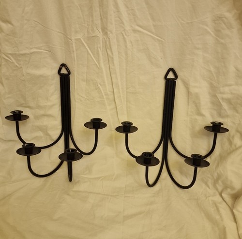 Vintage wall sconce set x3 - set,