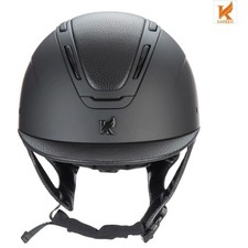 Shires Karben Amity LTHR Riding Hat BLACK 55-57cm