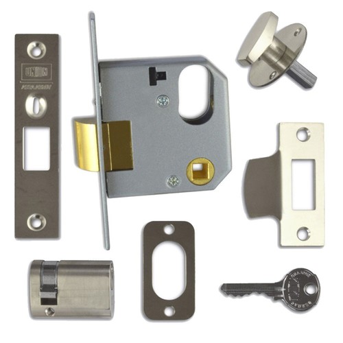 Union oval cyl - nightlatch, sc