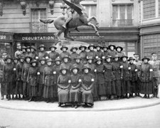 American telephone girls in