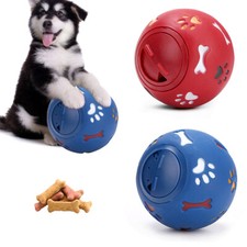 Dog Pet Puzzle Toy Fun Tough Treat Ball Mental Food Dispenser Interactive Toys