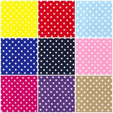 polycotton POLKA DOT fabric