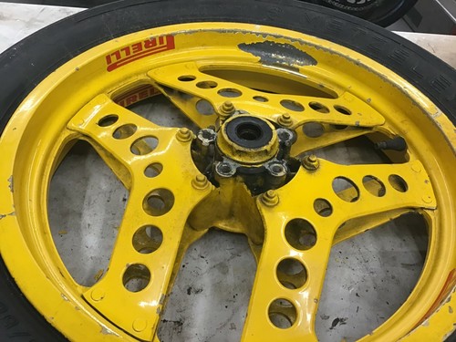Honda vf750f front wheel - honda,