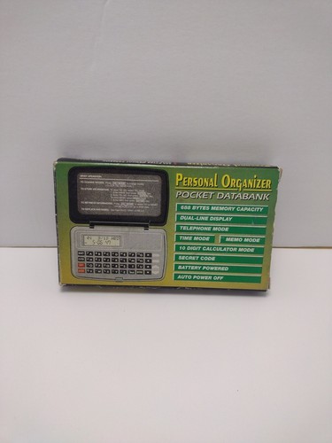 1980 personal organizer - 1980's,