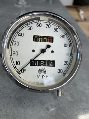 Vintage car clock - vintage,