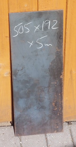 Mild steel plates 505mm - steel,