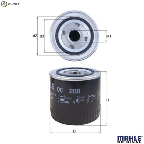 Oil filter 288 for - oil,