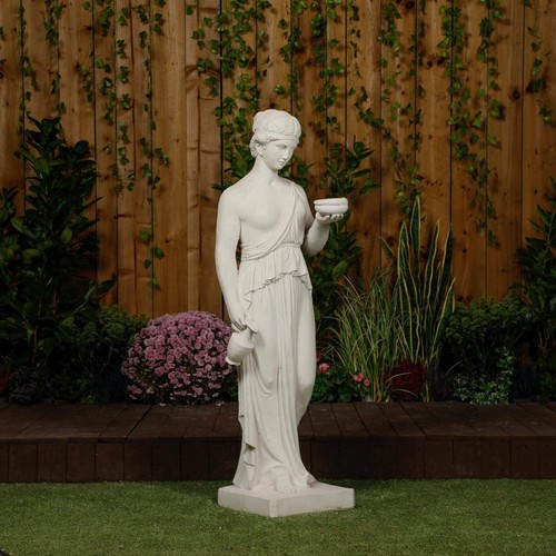 Classic white stone woman - classic,