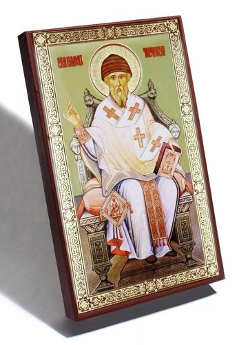 Saint spiridon spyridon wood - saint,