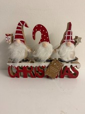 Christmas GONK Wooden Ornament