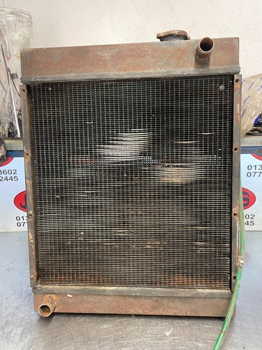 Copper core coolant radiator
