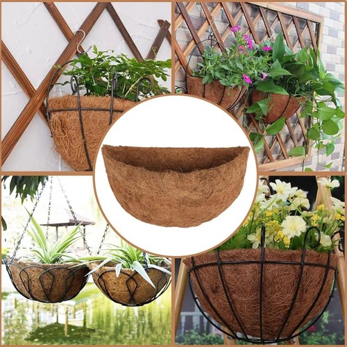 Semicircle coco fiber liners - semicircle,