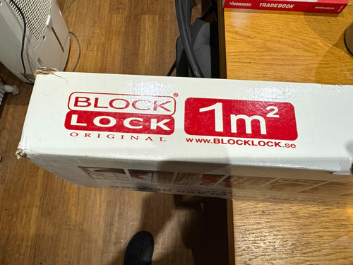 Block blocklock glass - block, 1m²