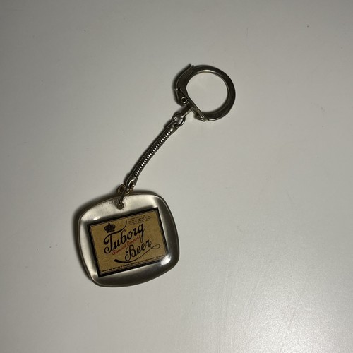 Tuborg beer vintage key ring - tuborg,
