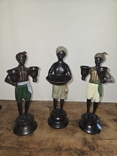 Set of 3 Blackamoor Servant