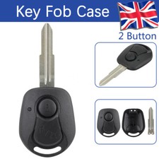 2 Button Car Key Case + Blade