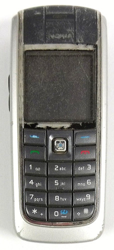 Nokia 6020 silver and black - nokia,