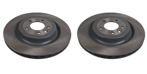 Brake discs rear - brake, fits