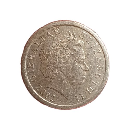 2002 gibraltar one pound - £1,