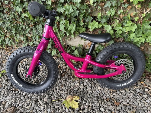 Orange peeler balance bike - orange,