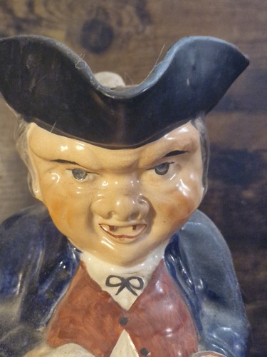 Antique staffordshire toby - antique, jug