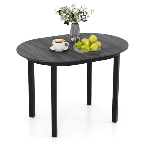 Gymax 110cm wooden - 110cm, dining