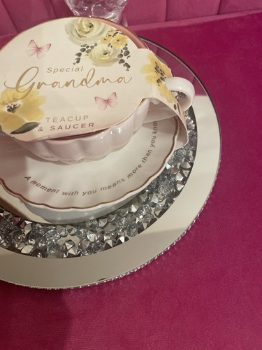 Grandma cup and saucer - cup, set