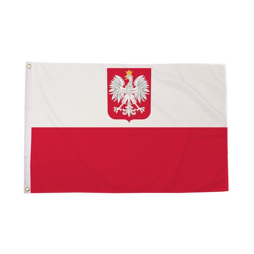 Flagtex poland crest flag - poland,