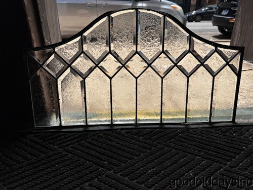Antique chicago beveled glass - antique,