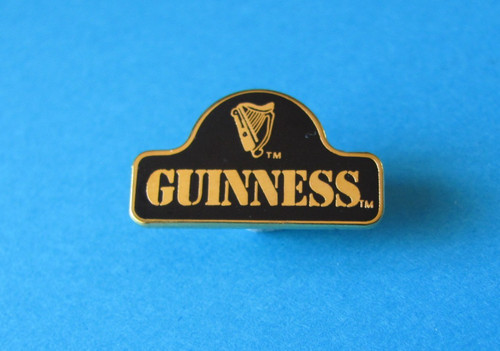 Quality enamel guinness pin - enamel,