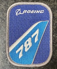 TAIL PATCH Boeing B787 Blue