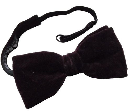 Bow tie vintage velvet mens - tie,