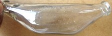 Antique Glass Baby Milk Bottle