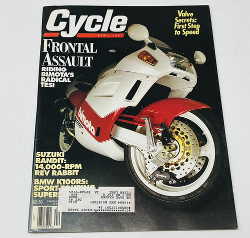 1991 cycle magazine bimota - 1991,