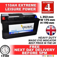 12v 110ah positive left - 12v,