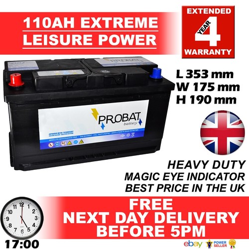 12v 110ah positive left - positive,