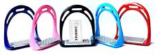 AMIDALE ALUMINIUM JINN STIRRUPS HORSE RIDING EQUESTRIAN LIGHT WEIGHT 6 COLORS 