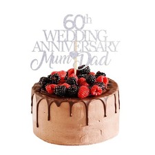60th Wedding Anniversary Cake