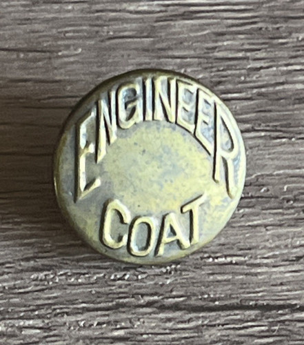 Engineer metal button - metal, wobble