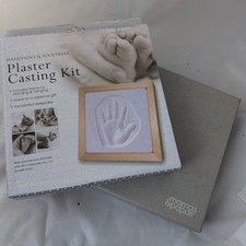 New Baby Handprint Plaster Casting Kit - Two Kits - Open but unused - Ref: 1110
